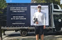 Gonciarz ma dość ciężarówek anty-LGBT. Na ulice Warszawy wyjechała jego własna