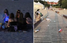 Alkohol, śmieci i głośna muzyka na sopockiej plaży. "Chcę słyszeć morze, nie..