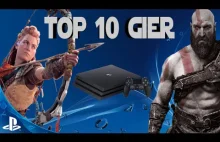 TOP 10 gier na konsole PS4 | podsumowanie generacji | BEZ TAJEMNIC