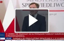 Konferencja ministerstwa sprawiedliwości: Czy prawo UE może znosić Polskie?