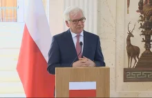 Pomoc Polski czyli: Ufamy, że władze białoruskie same znajdą rozwiązanie.