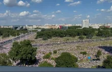 Kilkadziesiąt tysięcy ludzi na marszu w Mińsku. "Tego już nie da się zatrzymać"