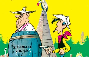 Lucky Luke. W cieniu wież wiertniczych. Tom 18-recenzja | herozone