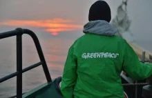Aktywiści Greenpeace zablokowali pracę platformy wiertniczej