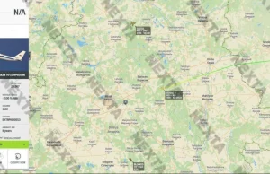 W Mińsku wylądował samolot specjalny FSB
