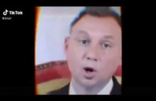 Andrzej Duda śpiewa „ Tylko Jedno w głowie mam „