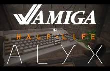 Amiga 1200 w Half-Life: Alyx