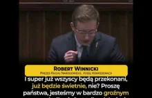 Robert Winnicki ZAORAŁ ministra Czaputowicza i całą politykę zagraniczną PiS.