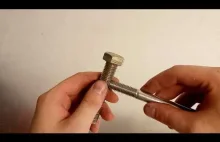 A simple, homemade welding hammer.