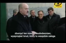 Łukaszenko na dworcu PKP w Poznaniu