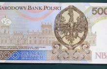 NBP pokazał nowy banknot 500 zł