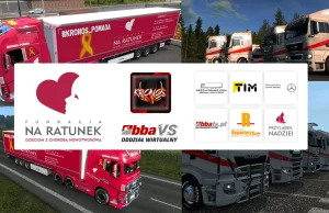 Charytatywny stream Euro Truck Simulator 2 "Europejska podróż za jeden uśmiech"