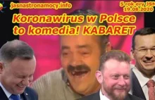 Koronawiurs w Polsce to komedia! KABARET - krótko i na temat!
