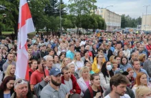 Łukaszenka o protestach na Białorusi: Utworzono centrum pod Warszawą