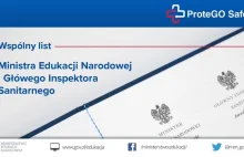 Minister edukacji zachęca rodziców i nauczycieli do instalacji ProteGO Safe.