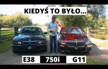 Porównanie BMW 750i E38 vs. G11 - czy to poszło w dobrą stronę?