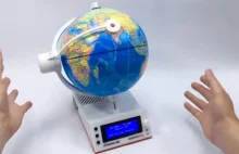 Globus z funkcją wyszukiwania stacji radiowych