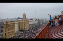 Tłum i OMON - Tak wyglądał Marsz Nowej Białorusi