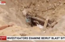 W Bejrucie odkryto kompleks tuneli w miejscu eksplozji