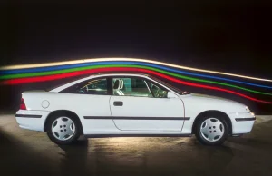 Opel Calibra - król aerodynamiki i kiczu wprost z lat dziewięćdziesiątych