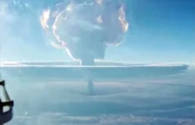 Rosjanie ujawnili film z eksplozji car-bomby - największej bomby wodorowej