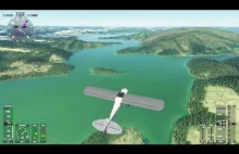 Microsoft Flight Simulator 2020 lot nad Soliną