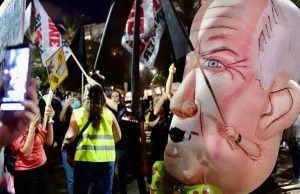 Setki protestują przeciwko premierowi w Hajfie, więcej na marszu w Tel Awiwie.