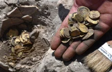 Nastoletni Izraelczycy znajdują 1100-letnie złote monety