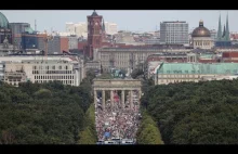 NA ŻYWO: Protesty przeciwko obostrzeniom Covid - Berlin