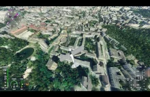 Microsoft Flight Simulator 2020 przelot nad Łodzią