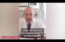 Włoski lekarz ostrzega przed szczepieniami na COVID 19