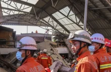 Zawalił się dach w chińskiej restauracji. Zginęło 29 osób