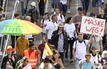 Kolejna potężna demonstracja w Berlinie. Niemcy nie wierzą w pandemię