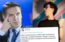 Lis martwi się, że przez Margot społeczność LGBT będzie utożsamiana z dziwadłami