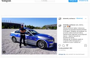 Finał afery z policjantami wrzucającymi zdjęcia praw jazdy na Instagram