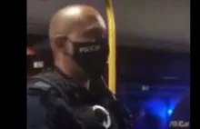 Jechał autobusem z hulajnogą. Został wyprowadzony przez policję. Zobacz film.