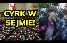 Cyrk w Sejmie‼ - Policja TŁUMACZY się z zatrzymania "MARGOT"