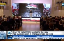 Kaczyński: "Z jednej strony ból tej lepszej części narodu ale też eksplozja zła"