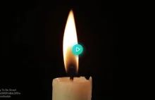 Czy wiedziałeś, że płomień świecy jest pusty w środku?
