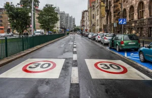 Już jedna trzecia ulic Krakowa w strefie Tempo 30. Będzie ich coraz więcej