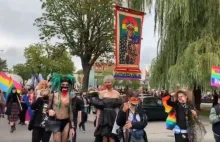 Profanacja obrazu Matki Bożej na marszu LGBT w Słubicach