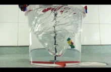 Tworzenie wiru wodnego za pomocą silników Lego
