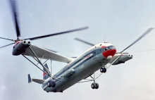 Eksperymentalny Mi-12 największy na świecie śmigłowiec.