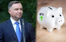 Podwyżki w otoczeniu Dudy. "Tylko 6%, zostały zaakceptowane wraz z...