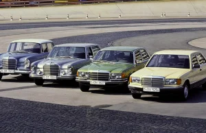 Mercedes klasy S - historia