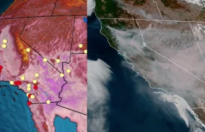 Rekordowy upał w Los Angeles