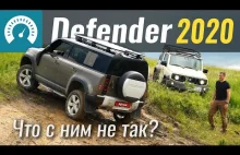 Rosyjski test nowego Land Rovera Defendera - samochód zsunął się z góry...