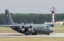 Wojskowy samolot Hercules C130 poleciał z pomocą do Bejrutu