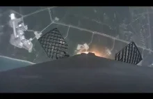 Nagranie z dźwiękiem startu i lądowania rakiety Falcon 9 podczas misji SAOCOM 1B