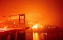 Kalifornia w ogniu. Apokaliptyczne obrazy w najludniejszym stanie USA